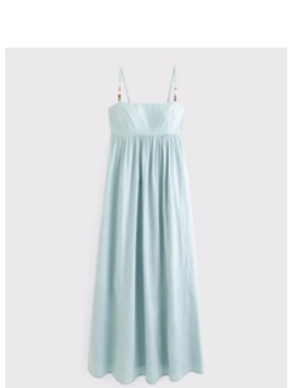 Abercrombie & Fitch Tie-Back Babydoll Maxi Dress - NWT